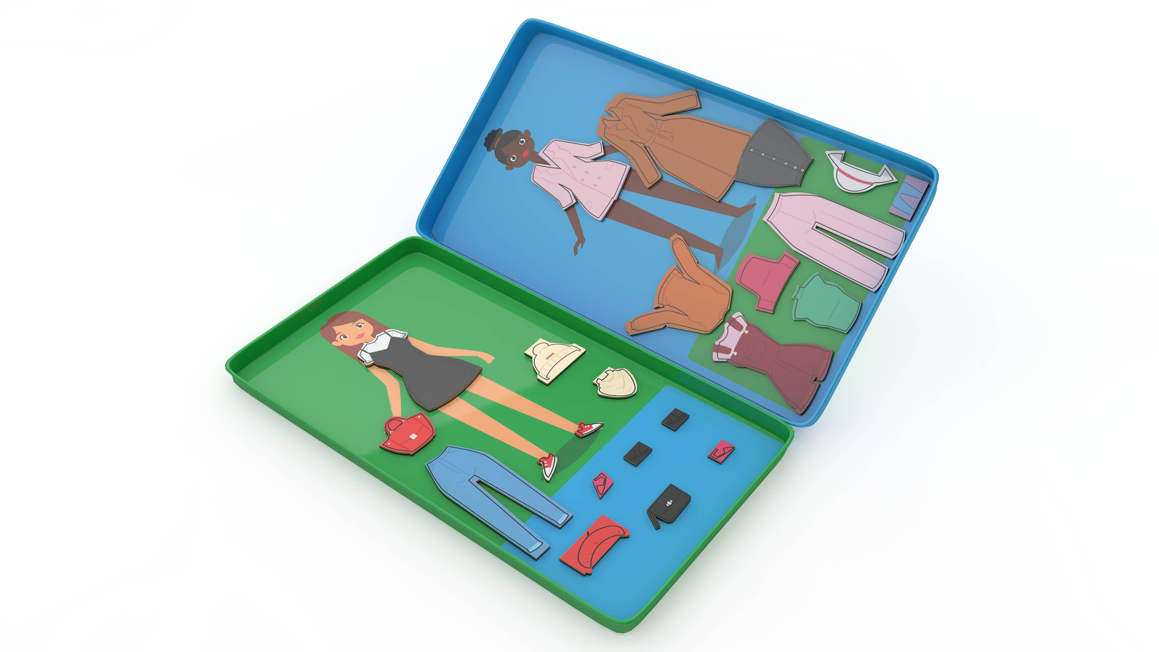 The Purple Cow America Inc. - Wholesale Brain Game - Kids - Travel Game - Dress Me Up1