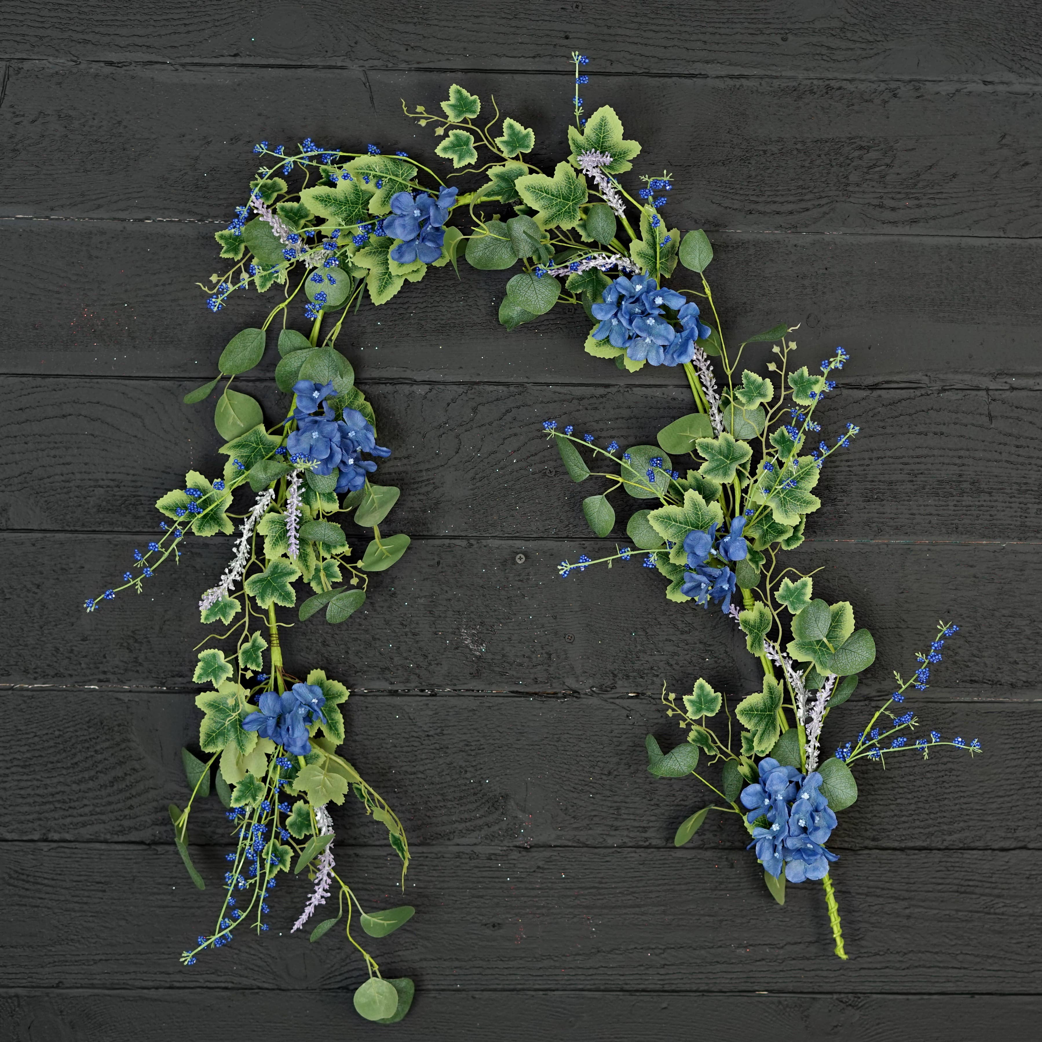 Wholesale 35621-4ft Garland-Blue Hydrangea Garden for your