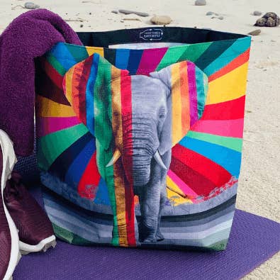 Borsa da trasporto ecologica: «Elefante colorato» per la vendita all'ingrosso da parte di Mzansi Trading GmbH