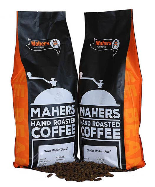 Mahers Pure Coffee - Wholesale Coffee Beans - Swiss Water Decaf1
