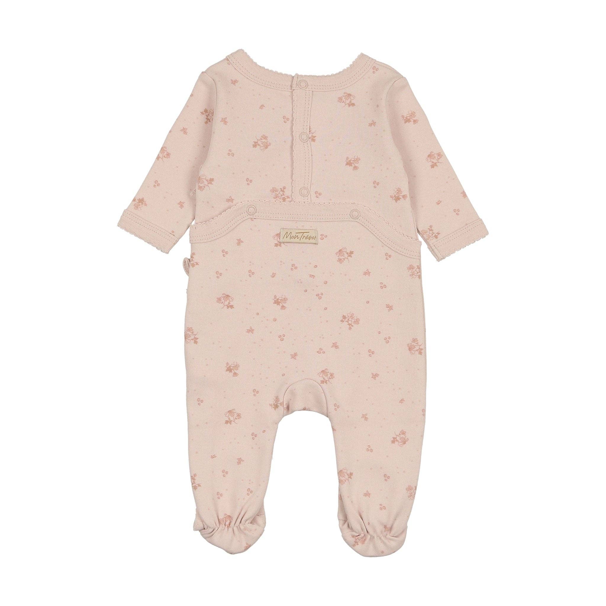 Mon Tresor Bebe – wholesale Clothing set – Baby – Scattered Blossoms Layette Set5