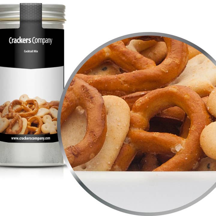 Cocktail mix PU med 40 st. och 35g innehåll per pc. för wholesale av CrackersCompany