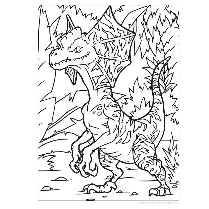 Fox Chapel Publishing - Wholesale Coloring Book - Kids & Baby - Dinosaurs Coloring Book - Perfect for Dinosaur Loving Kids!2