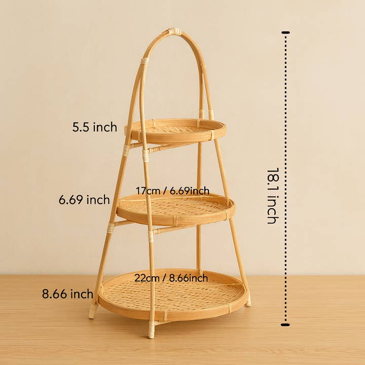 Terralux LLC - Wholesale Basket - Sustainable Bamboo Woven Baskets (Set of 2)2