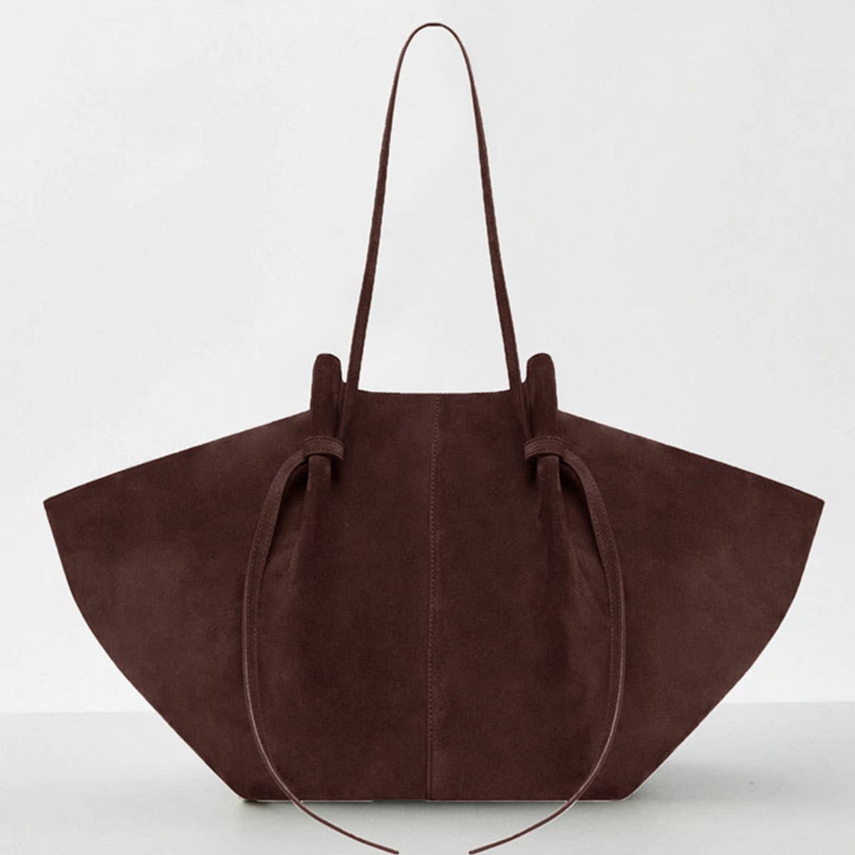 ACCITY - Wholesale Tote Bag - Women's - Vintage Suede Shoulder Tote Bag, Minimal Style_CWAB53952