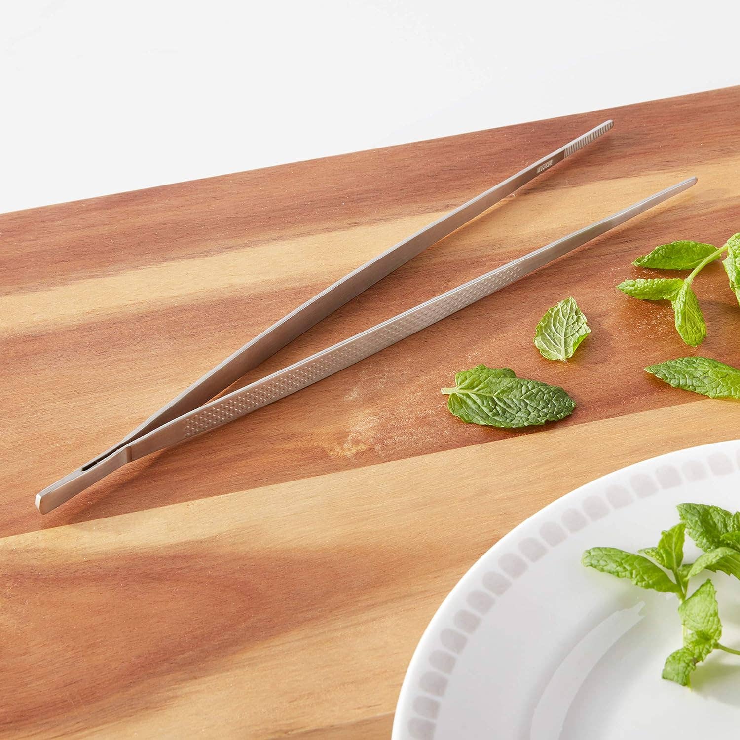 Barfly Mixology Gear & Mercer Culinary - Wholesale Kitchen Tong - 18-8 SS Precision Plus Chef Plating Tong, Straight 11 3/4"3