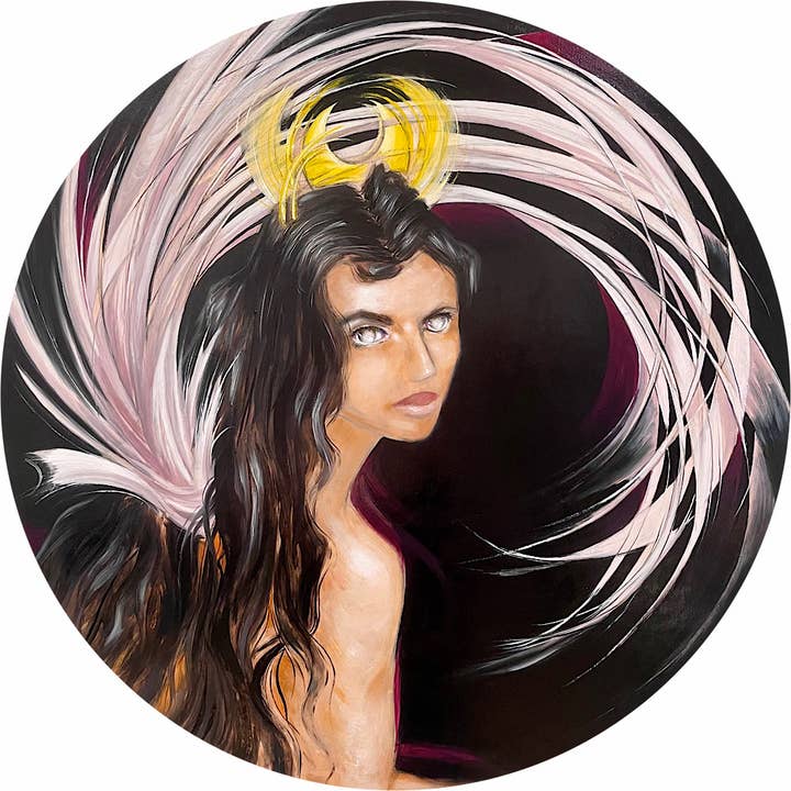 Inanna Fine Art Print-Mesopotamian Goddess of Love and War for wholesale by Sumner Crenshaw Art