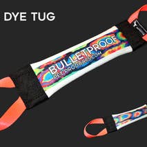 Tie Dye Fire Hose Tug for wholesale by Bulletproof Pet Products