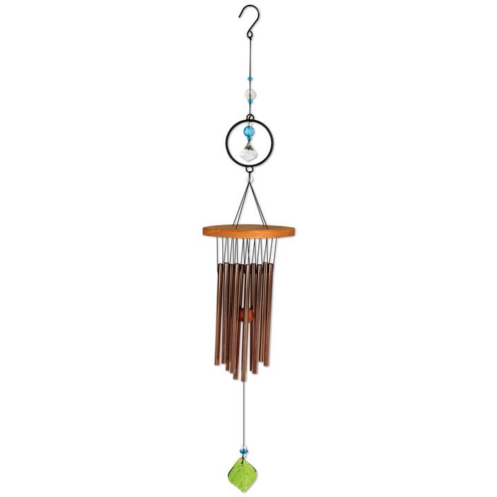 Boltonia Wind Chime Garden Decor - 91946 for wholesale by Sunset Vista Designs