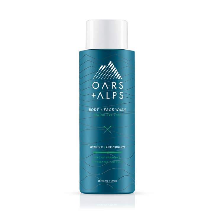 Men's Body Wash Alpine Tea Tree, Post Gym for wholesale by Oars + Alps