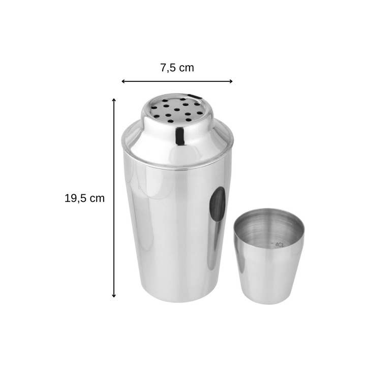 Fackelmann - Wholesale Cocktail Shaker - Fackelmann Bar Concept 400 ml stainless steel cocktail shaker