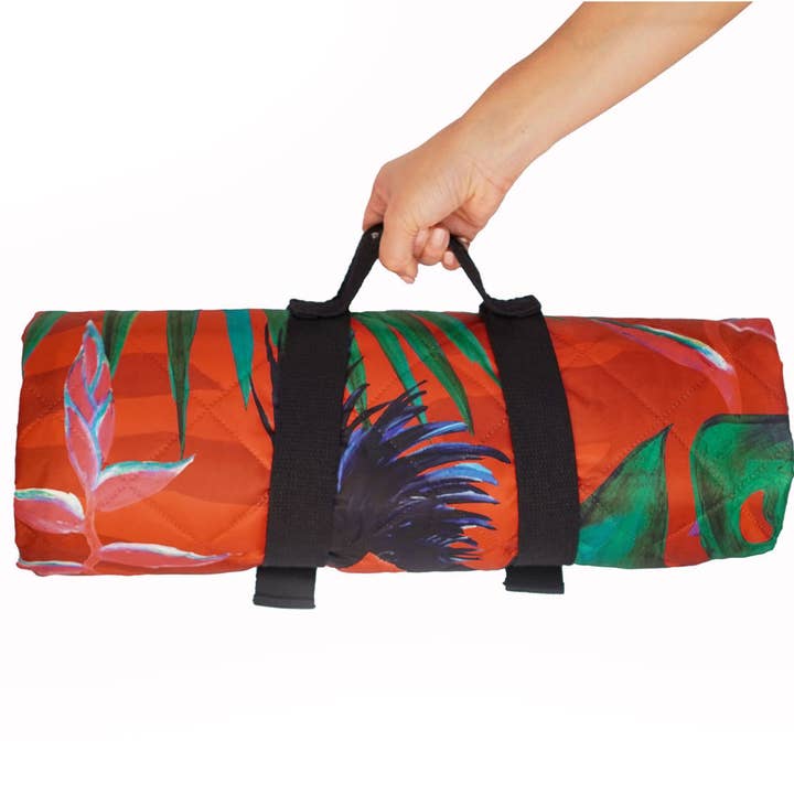 Picknickmatte „Cockatoo Oasis“ für den Großhandel von Sol Seekers Australia