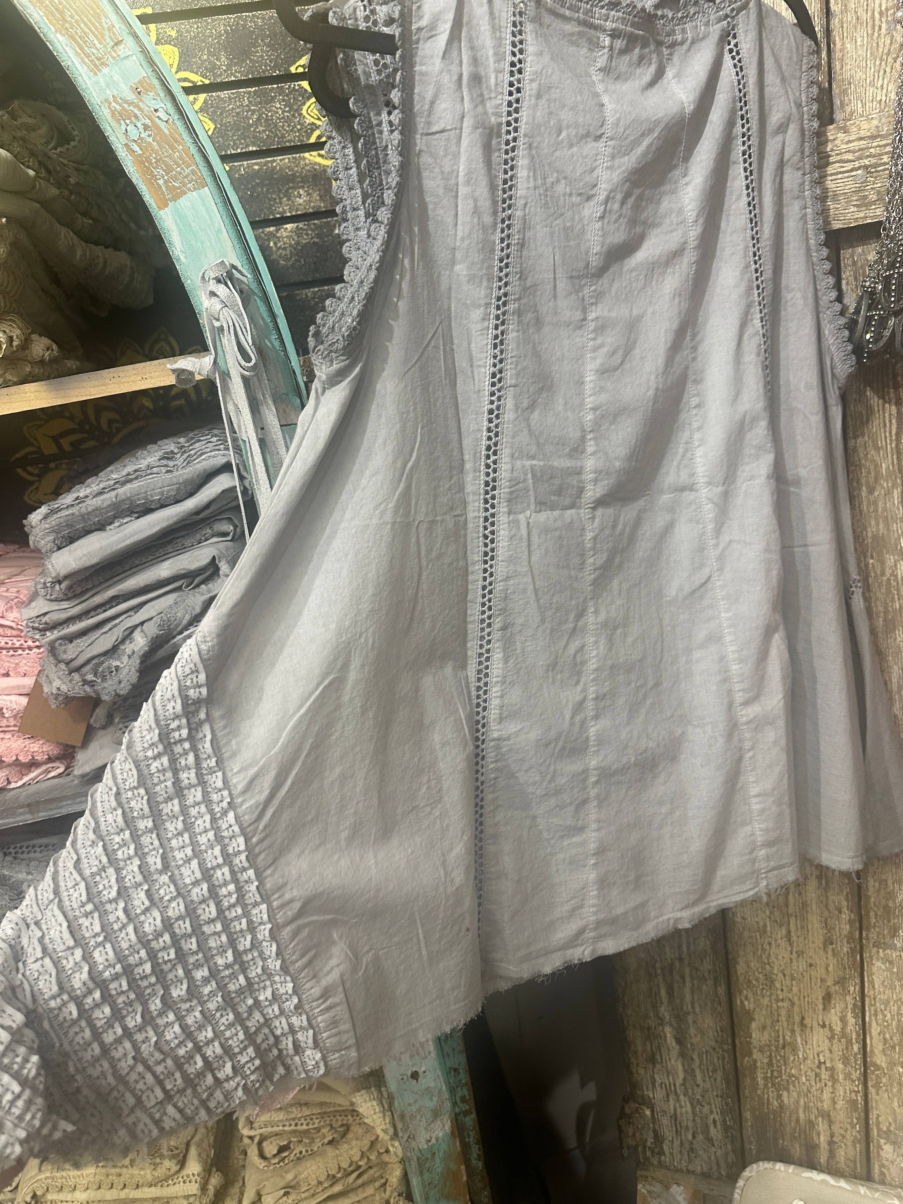 A Rare Bird Shop - Wholesale Camisole - Women's - Grey Lace Cami2