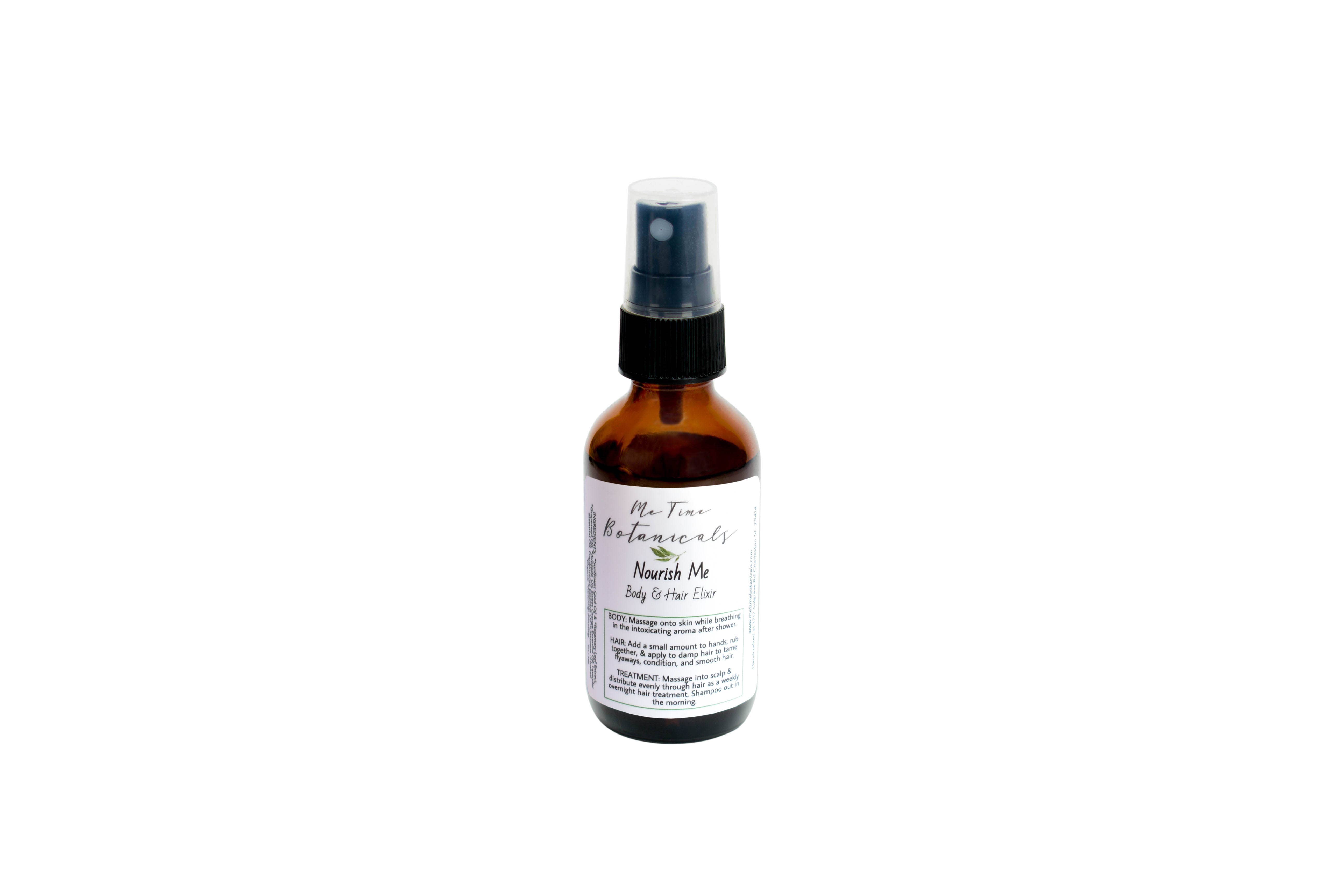 Me Time Botanicals - Wholesale Bath/Body Oil - Nourish Me Body & Hair Elixir1