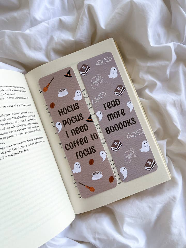Spooky Halloween Bookmark | Hocus Pocus Bookmark for wholesale by Fleurs on Sunday