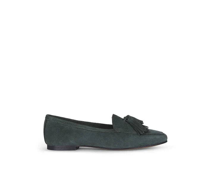 Wholesale Cardiff Suede Green forest Loafer With Made in