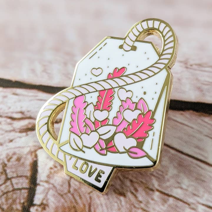 Hello Kim - Kim Chui – Großhandel Anstecker/Button – Tea Lovers Pin0