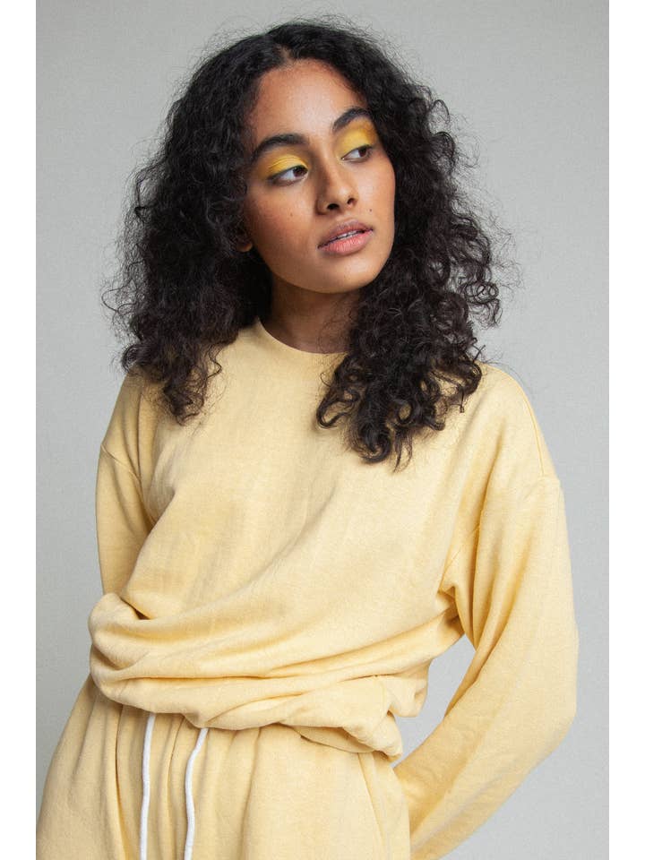 Orejas - Wholesale Sweatshirt - Women's - Oversized Sweatshirt Top Hemp Organic Cotton