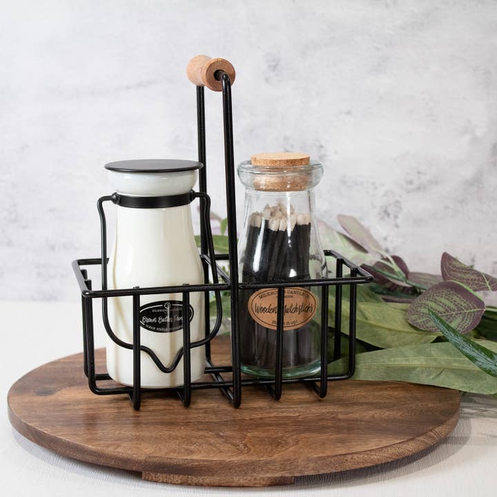 Milkhouse Candle Company - Wholesale Matches - Milkbottle of Matches by Milkhouse Candle Co2