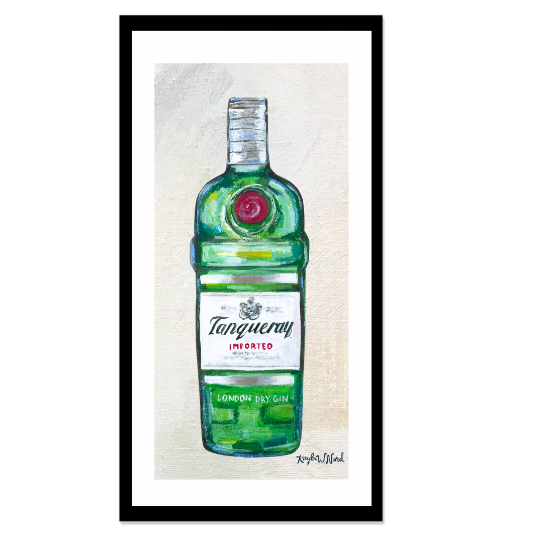 Kayla Weber Art - Wholesale Art Print - "Tanqueray" (PRINT)1