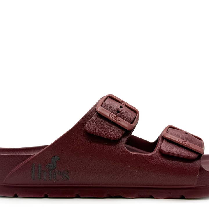 thies 1856 ® Ecofoam Sandal vegansk bordeaux för wholesale av thies