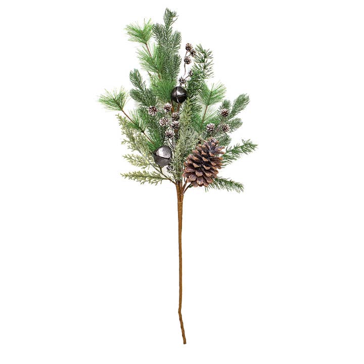Frosty Cheer Pine Spray, 30" for wholesale by Saybrook Lane