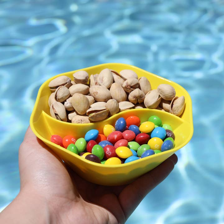 Jarratt industries. LLC - Wholesale Serve Bowl - Double Dipper Divided Bowls, Chip and Dip, Snack, Craft Bowl