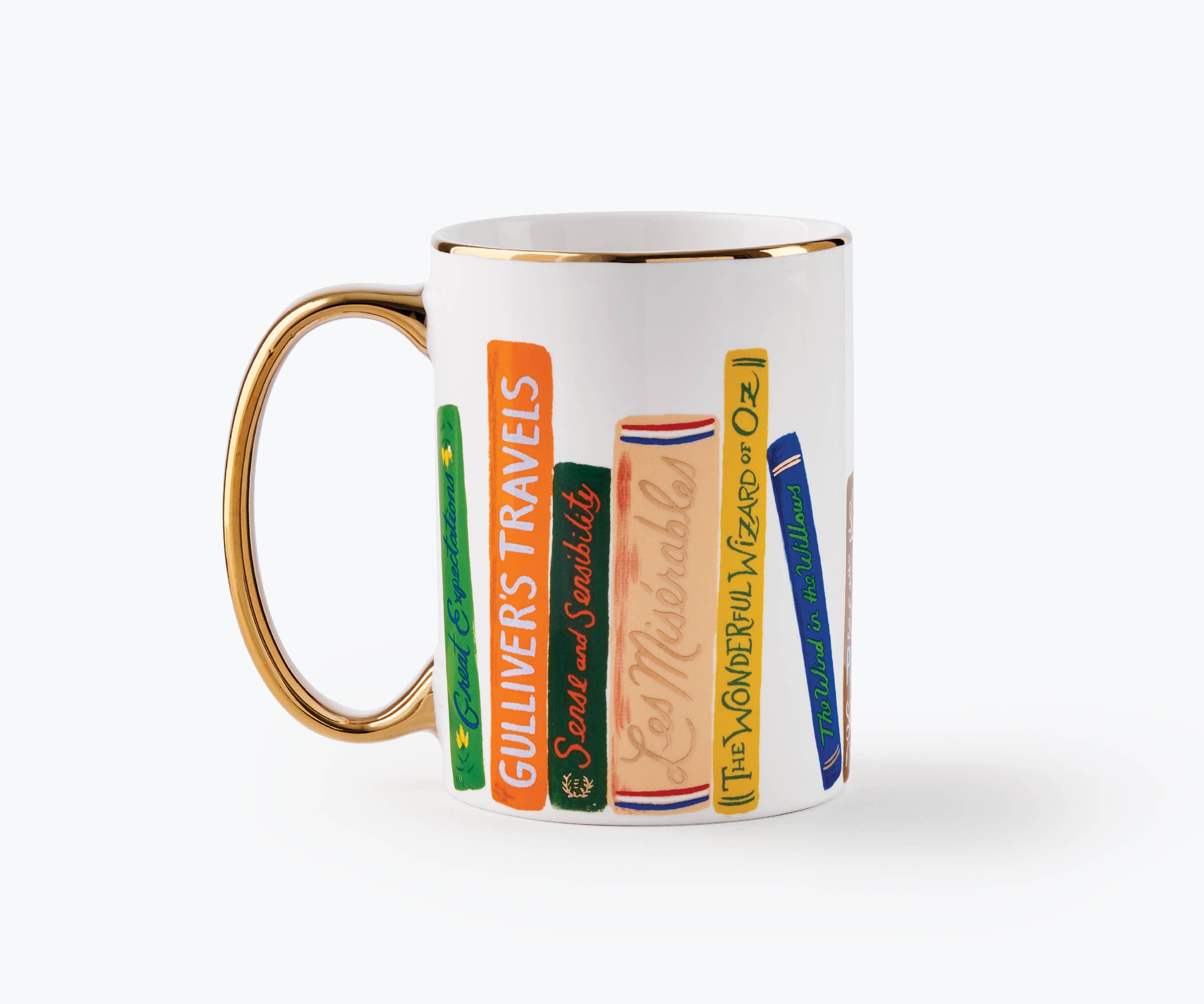 Rifle Paper Co. - Wholesale Coffee Mug - Book Club Porcelain Mug1