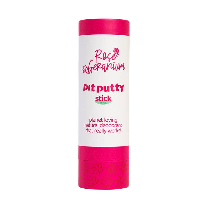 Rose Geranium, Pit Putty, 80g Stick, (Single) for wholesale by Pit Putty (UK)