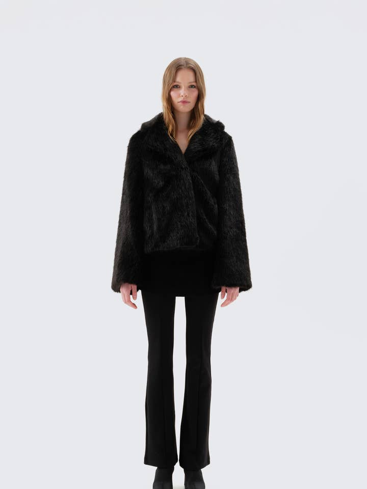 Madam Butterfly Jacket for wholesale by Unreal Fur