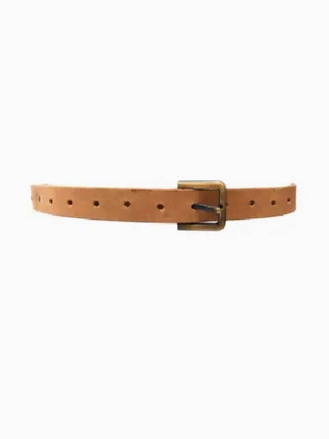 Phoenix Belt – Cognac | Gold Buckle Statement for wholesale by ADA Collection Belts