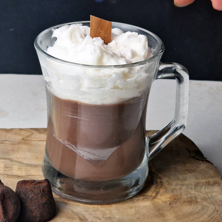 Hot Chocolate lookalike Scented Soy Wax Candle for wholesale by Afewhometruths