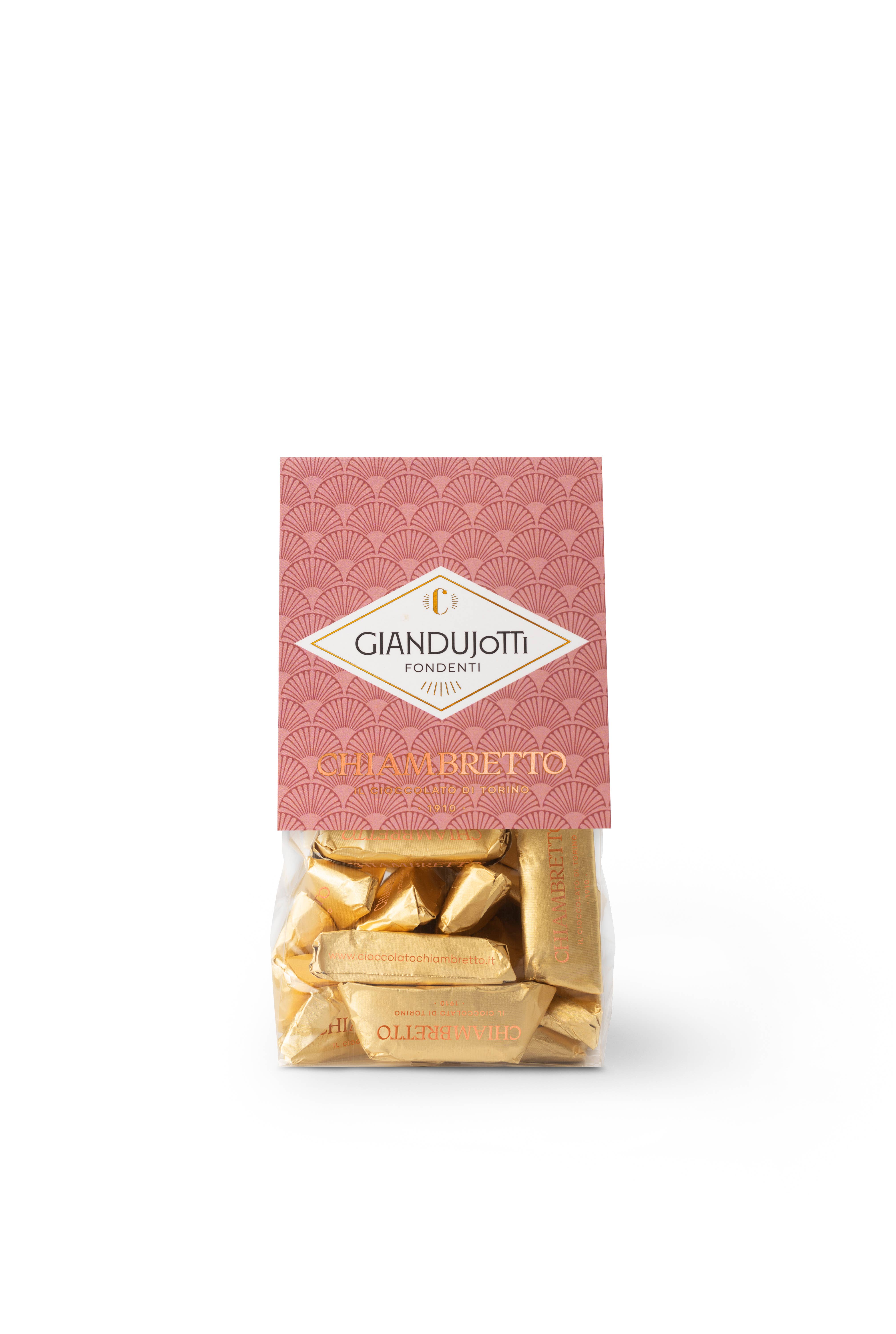CIOCCOLATO CHIAMBRETTO 1910 - IL CIOCCOLATO DI TORINO – wholesale Chocolate – Dark giandujotti0