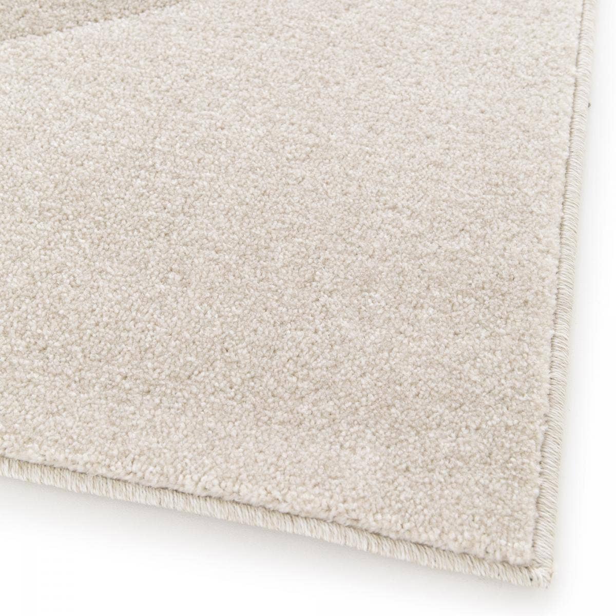 O&Ko – Großhandel Teppichunterlage – Wohnzimmerteppich Contuni, 120 x 170 cm, Beige2