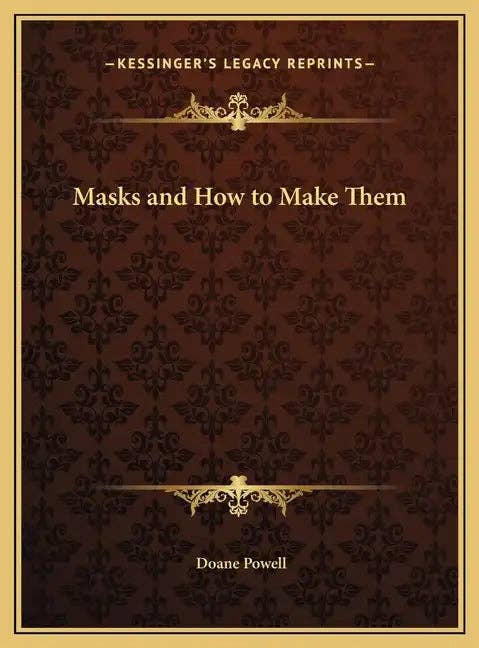 Books by splitShops - Wholesale Crafts, Hobbies & DIY Book - Masks and How to Make Them - Hardcover0