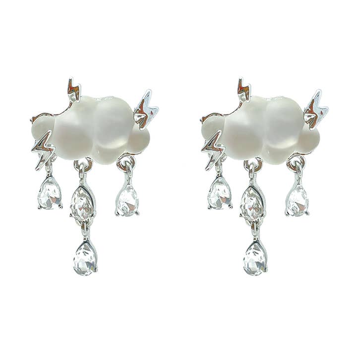 Cloud Rain Earrings for wholesale by Artynkitsch