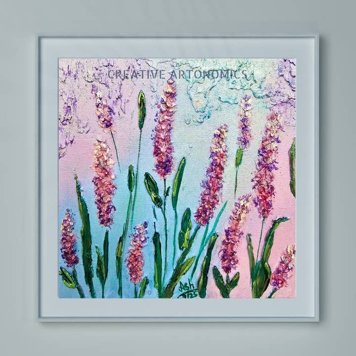Floral Calm Art Print for wholesale by Creative Artonomics