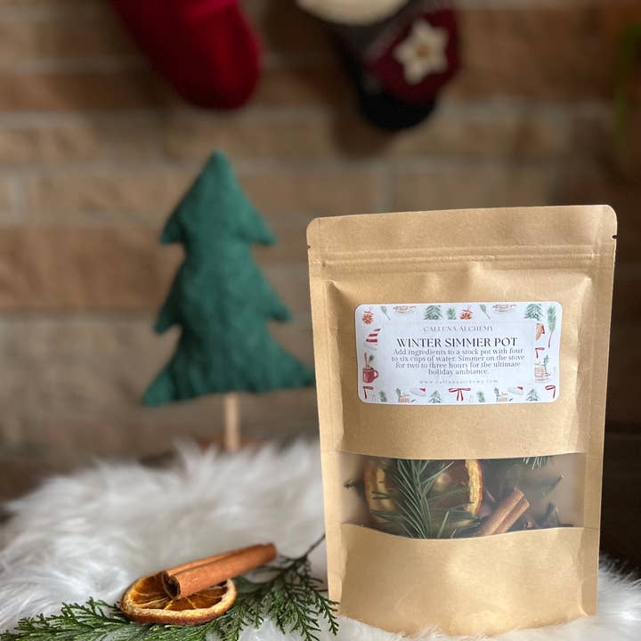 Calluna Alchemy - Wholesale Potpourri - Yule Simmer Pot Kit