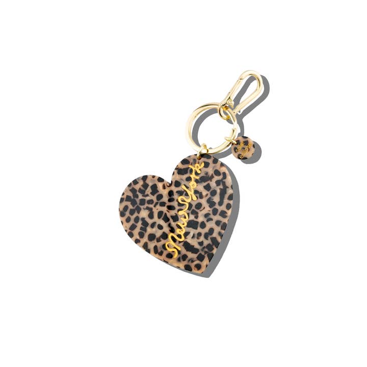 Solar Eclipse - Wholesale Keychain - Women's - Hand-painted New York Heart Bag Charm + Keychain | Eco