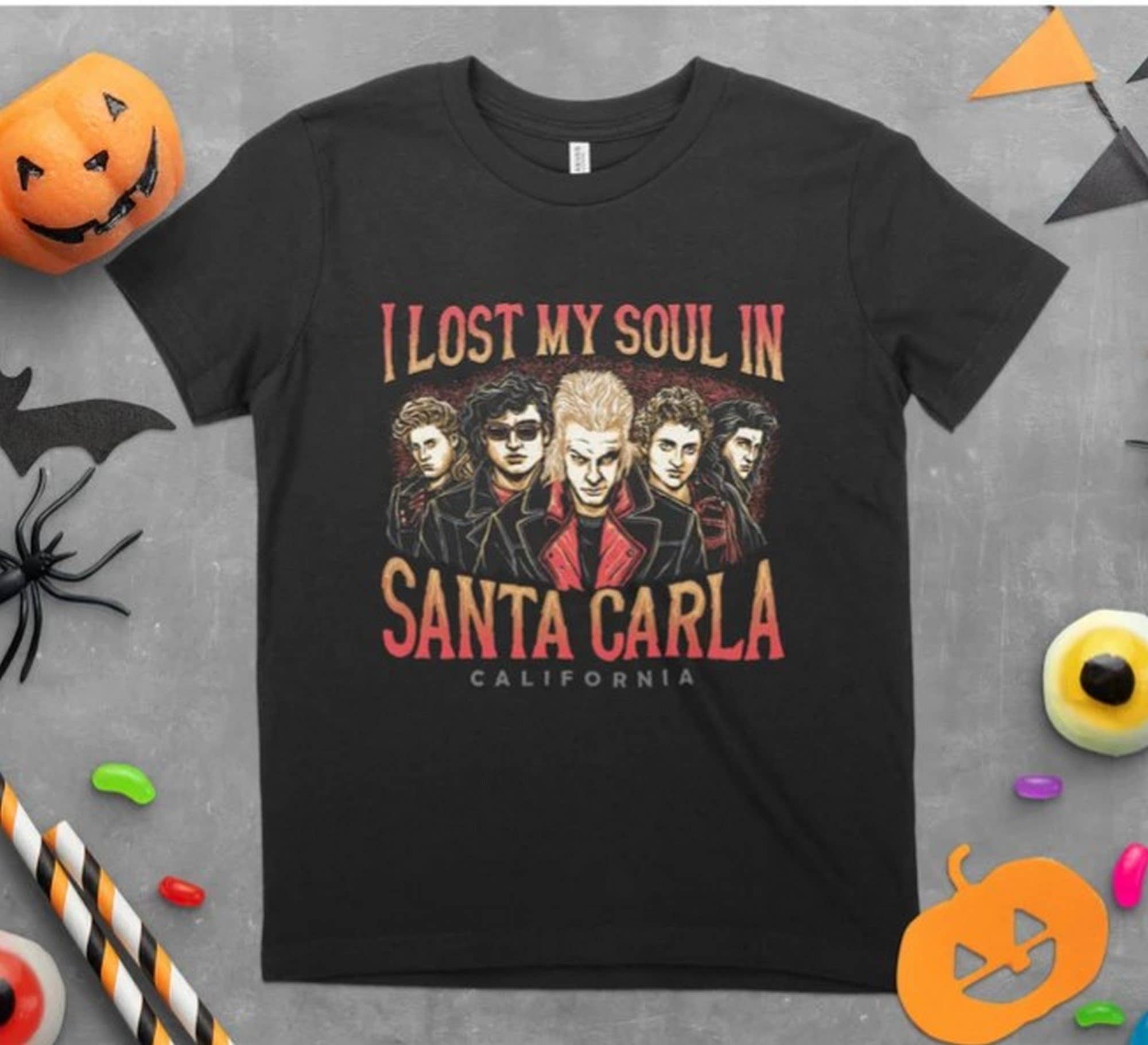 Black Vintage Lost Boys Sun Haters T-Shirt – Perfect for Vampire L for wholesale on Faire0