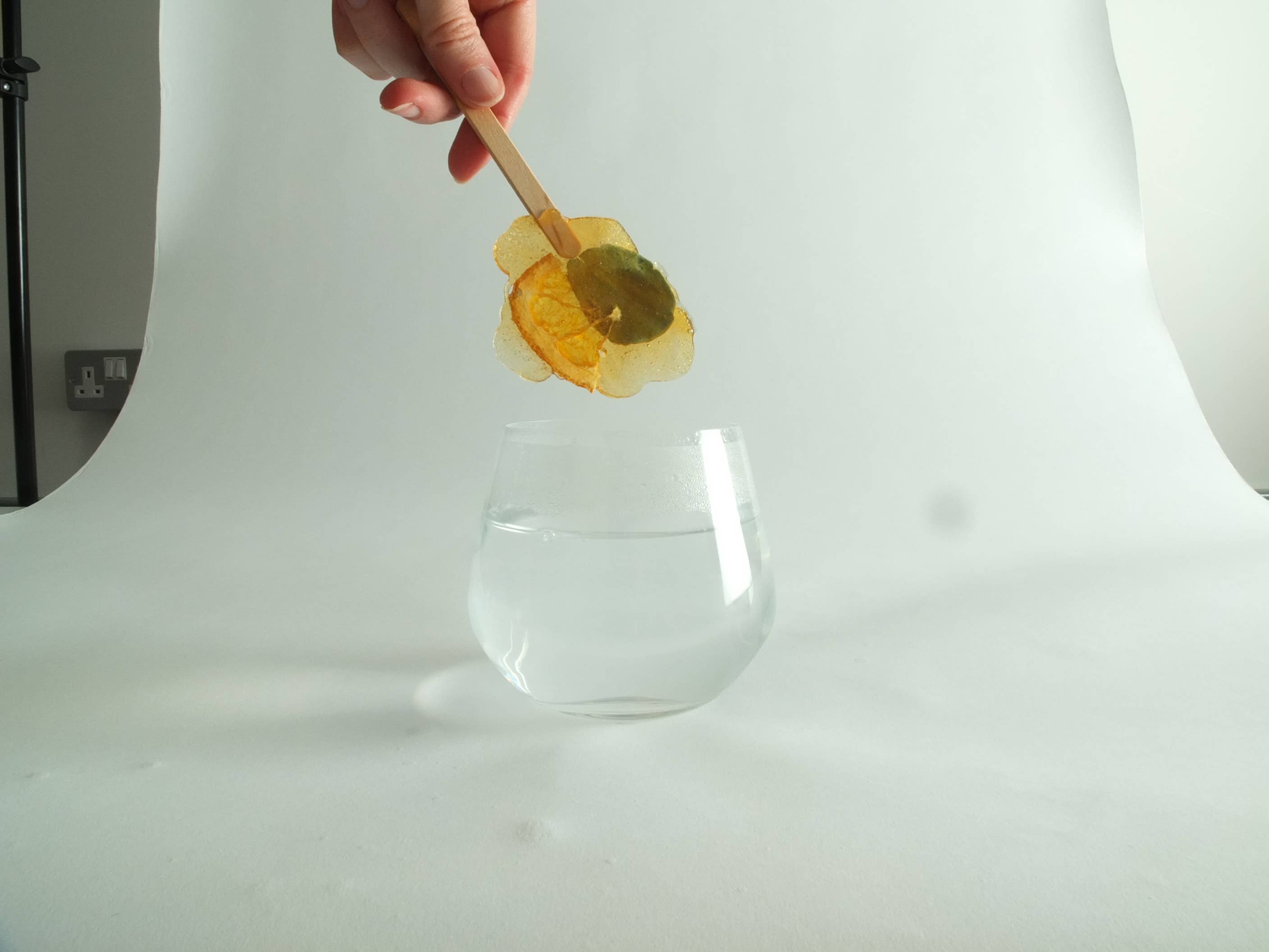 Fleurs d'hiver – wholesale Loose tea – Infusion lolly - Orange & Kaffir leaves2