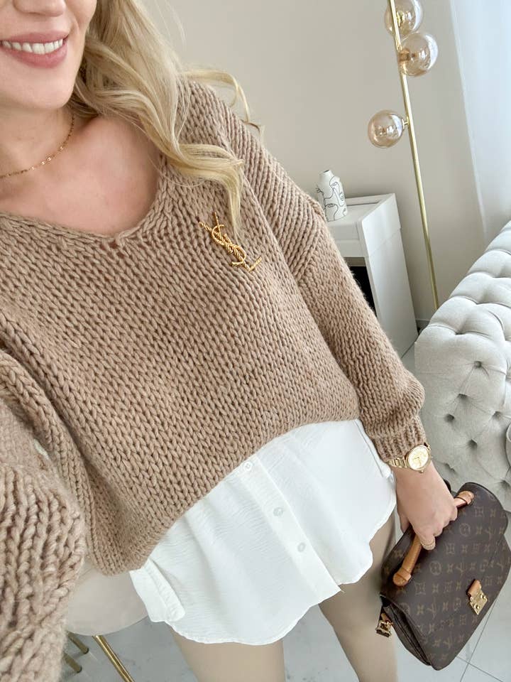 Kiss Couture - Wholesale Knit Sweater - Women's - blouse skirt5