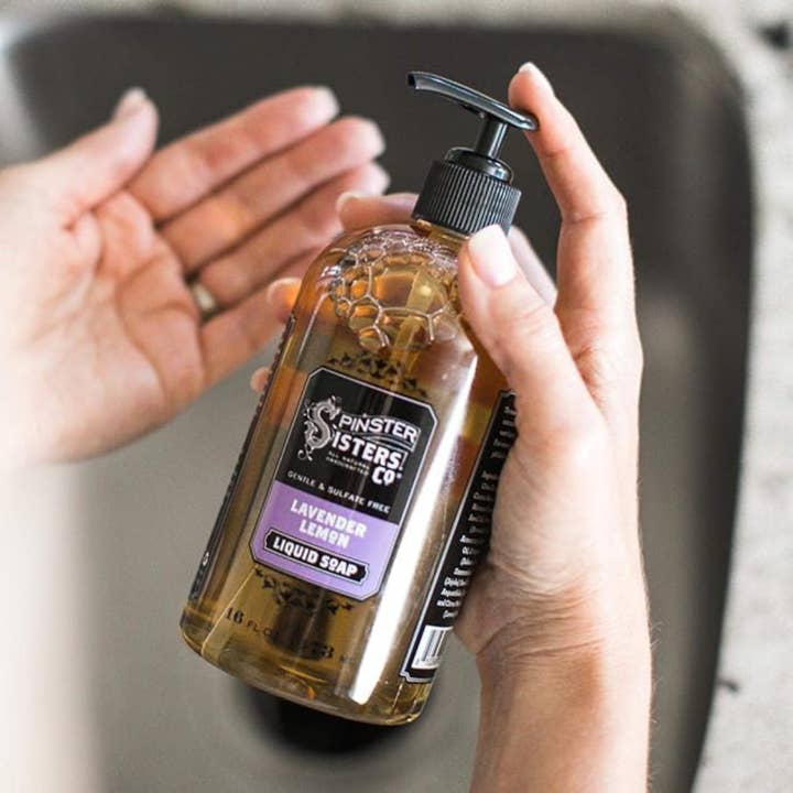 Spinster Sisters Co. / Old Salt Grooming Supply - Wholesale Hand soap/wash - Lavender Lemon Hand & Body Soap: Moisturizing, Hydrating2