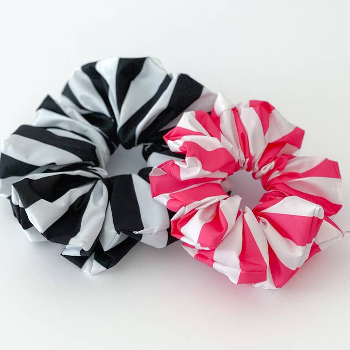 Acqua Scrunchies | 7 Prints | 2 Sizes for wholesale by Melissa Velia