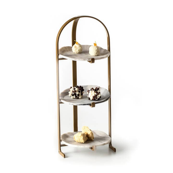 NORDICA STAND 3 PLATES 12CM for wholesale by Catalonia Plates, Inc.