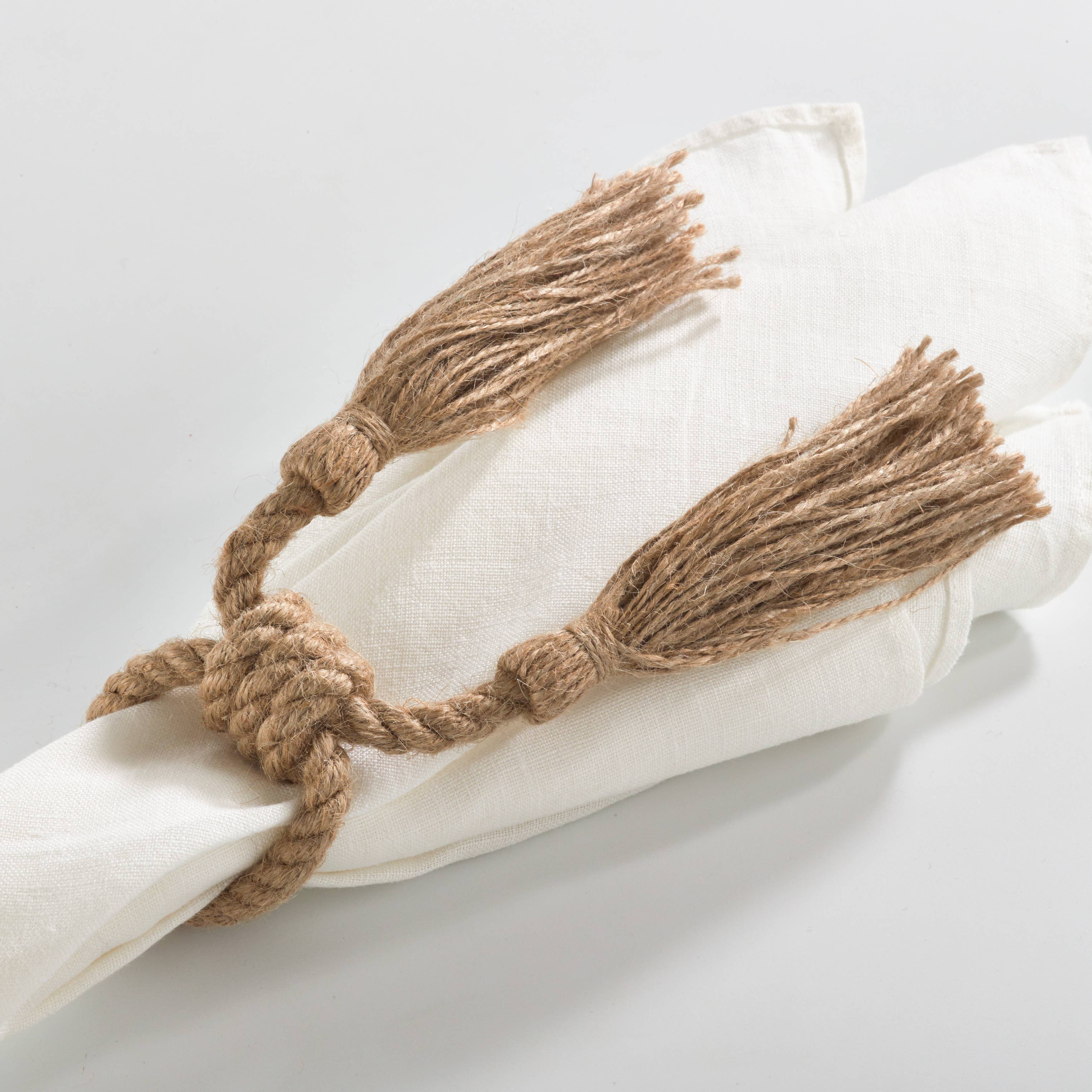 Saro Lifestyle - Wholesale Decorative Tassel/Wall Drop - Jute Tassel - 7.5"5