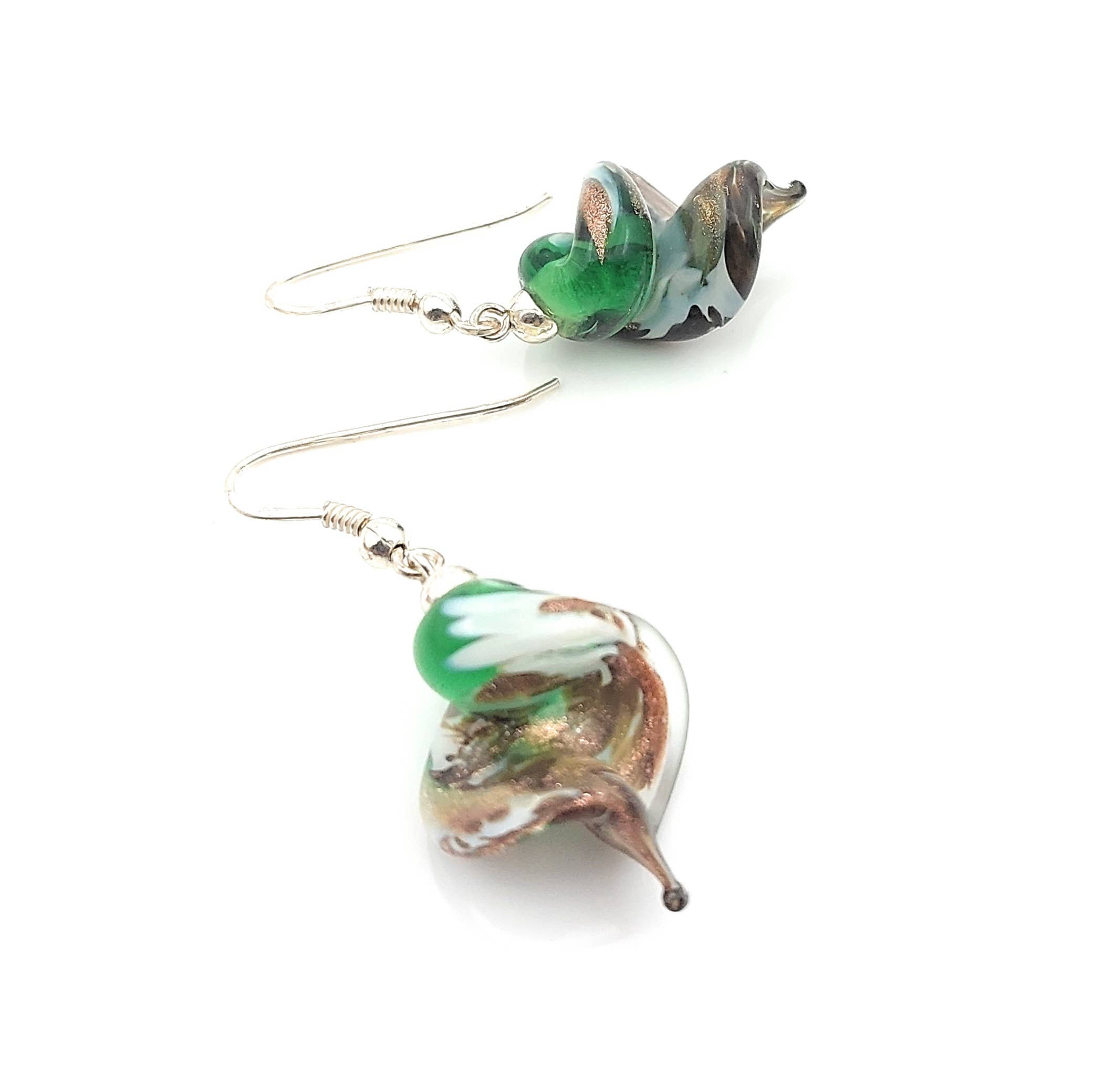 Miriam Fasolato - Wholesale Dangle Earrings - Murano glass and 925 silver drop earrings3
