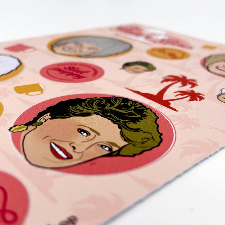 The Red Swan Shop - Wholesale Sticker - Sticker Sheet - The Golden Girls4
