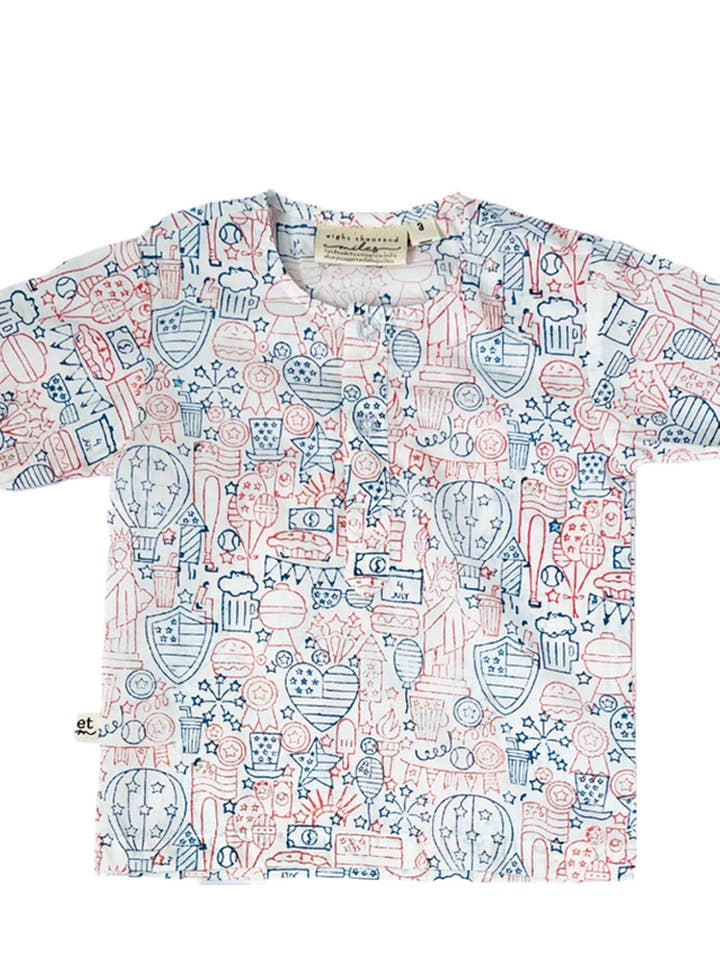 Conjunto de Camisa Jhabla y Pantalones Cortos para venta al por mayor de Eight Thousand Miles