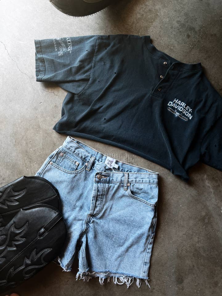 Grae + Co - Wholesale Tank Top - Women's - Upcycled Harley Davidson Shirts
